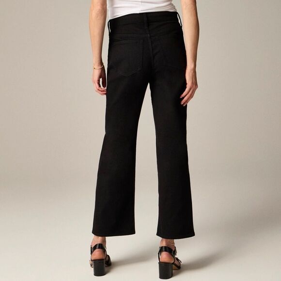 NWT J CREW Petite slim-wide jean in Black Rinse - Picture 3 of 7